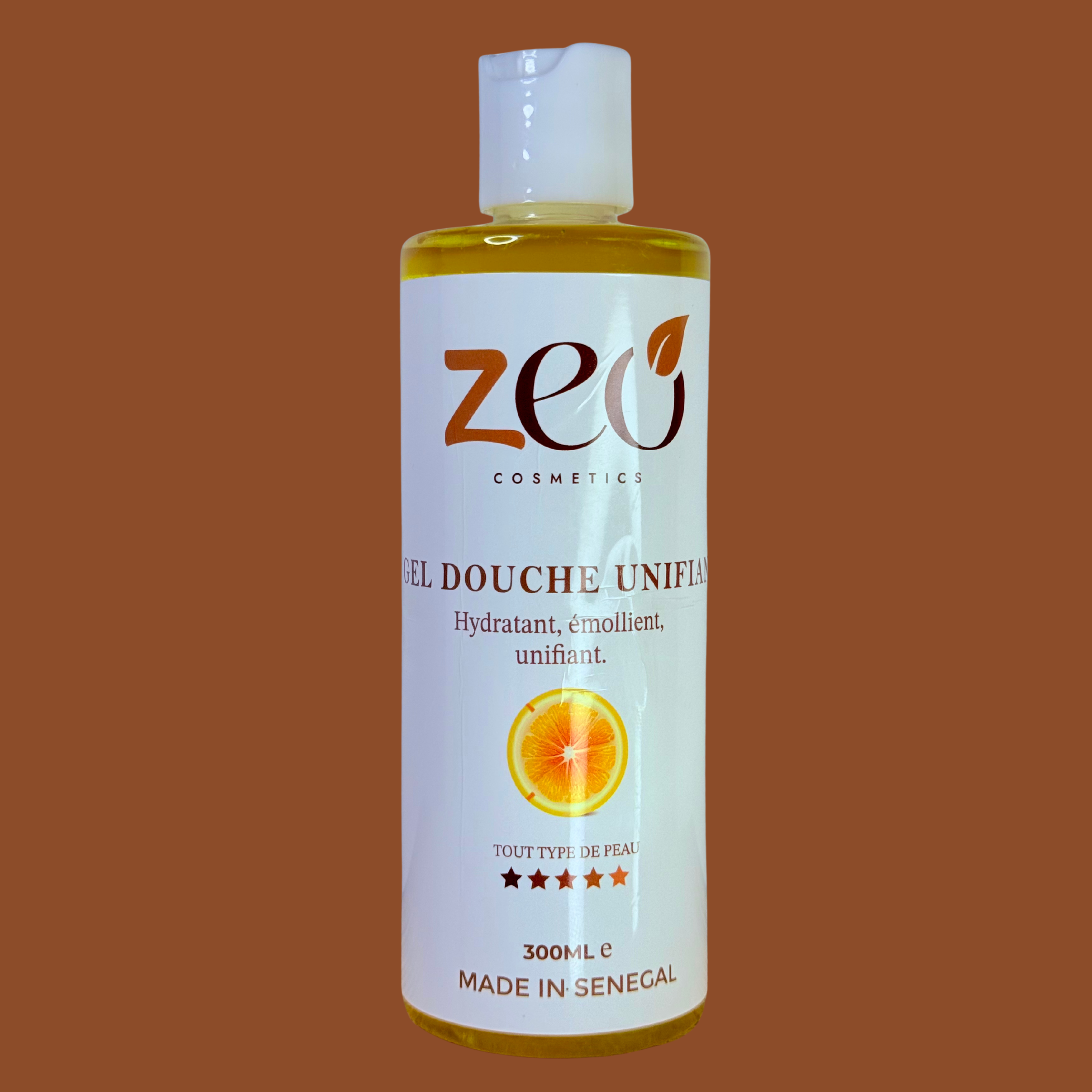 Gel douche unifiant